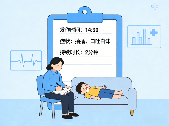 　孩子癫痫发作后，家长最该记录什么?